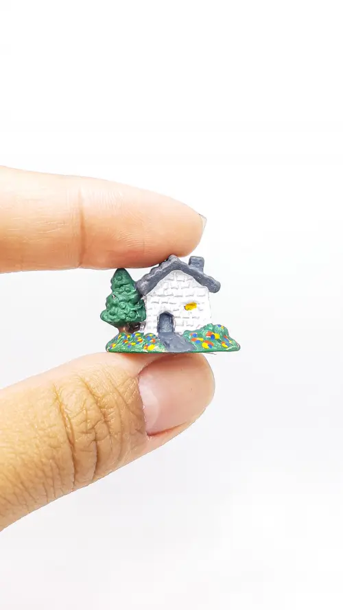 Casinha Jardim Miniatura M1240