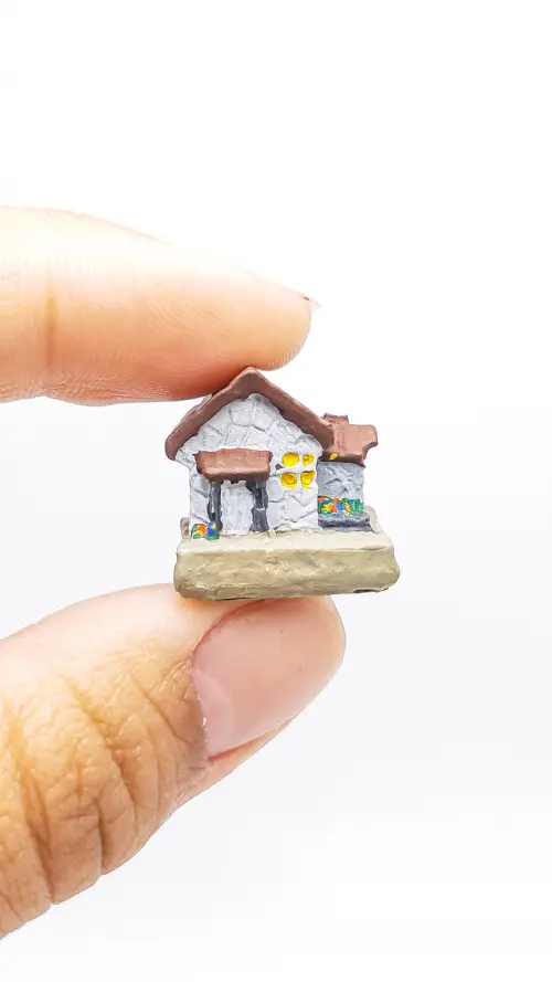 Casinha Jardim Miniatura M1241B