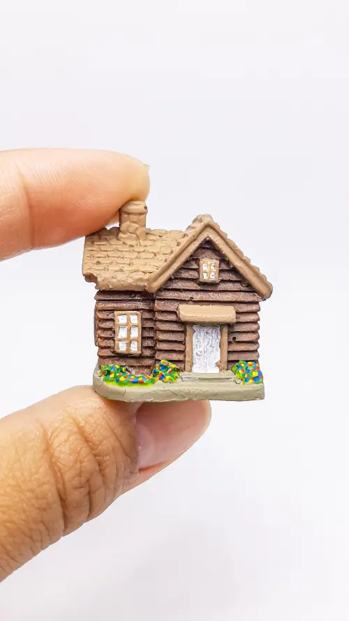 Casinha de Madeira Miniatura M1243A