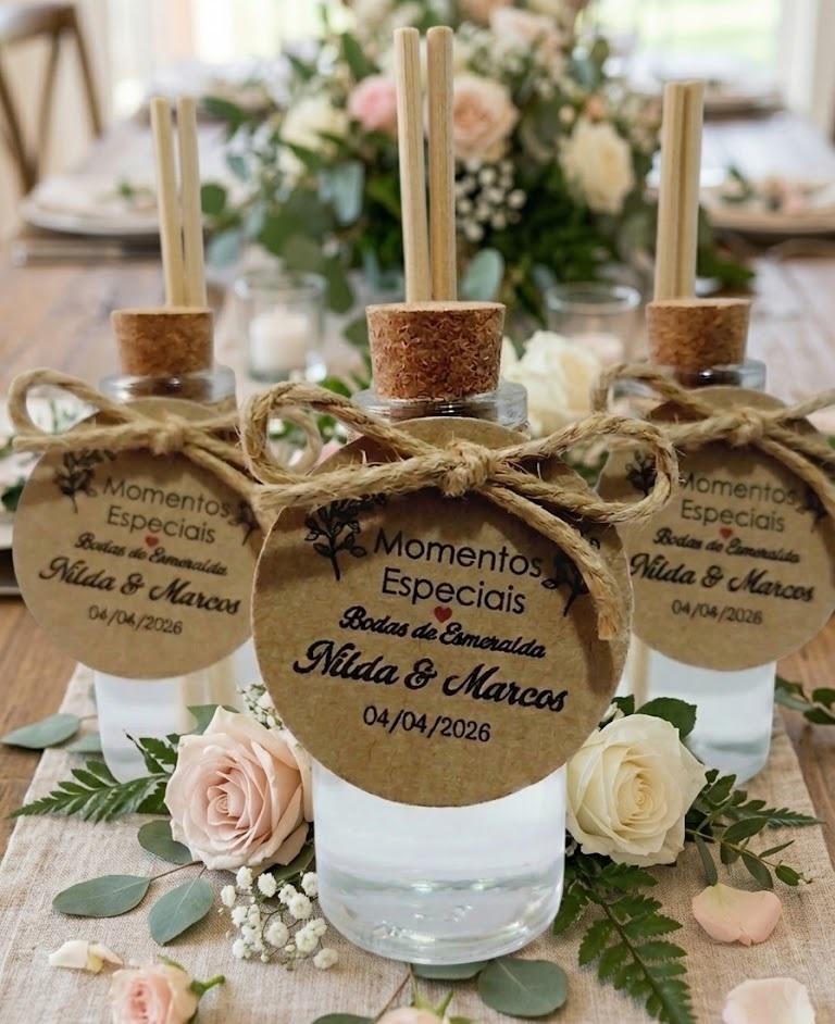 Aromatizador de ambiente Lembrancinhas casamento, bodas, anivers?