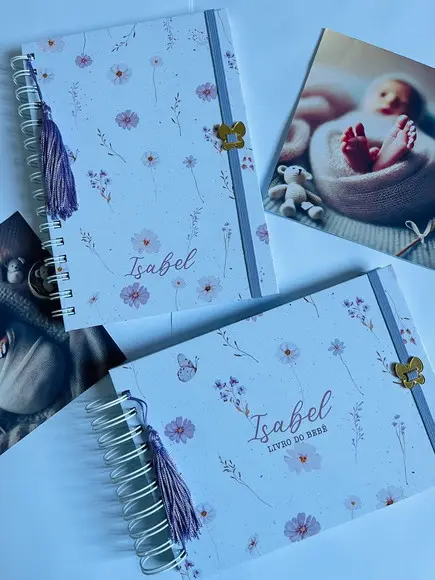 Kit Caderneta de Saúde + Livro do Bebe + Porta Documentos