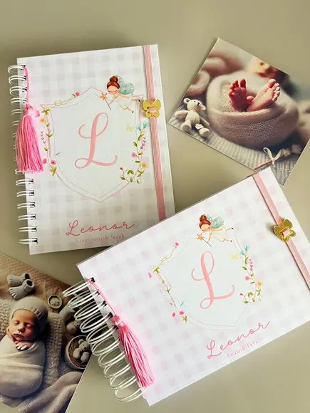 Livro do Bebê + Caderneta de Saúde + Porta Documentos Floral