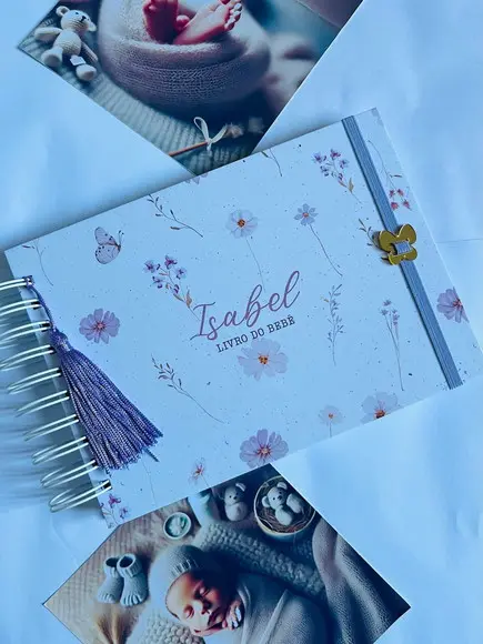 Livro do Bebê Floral