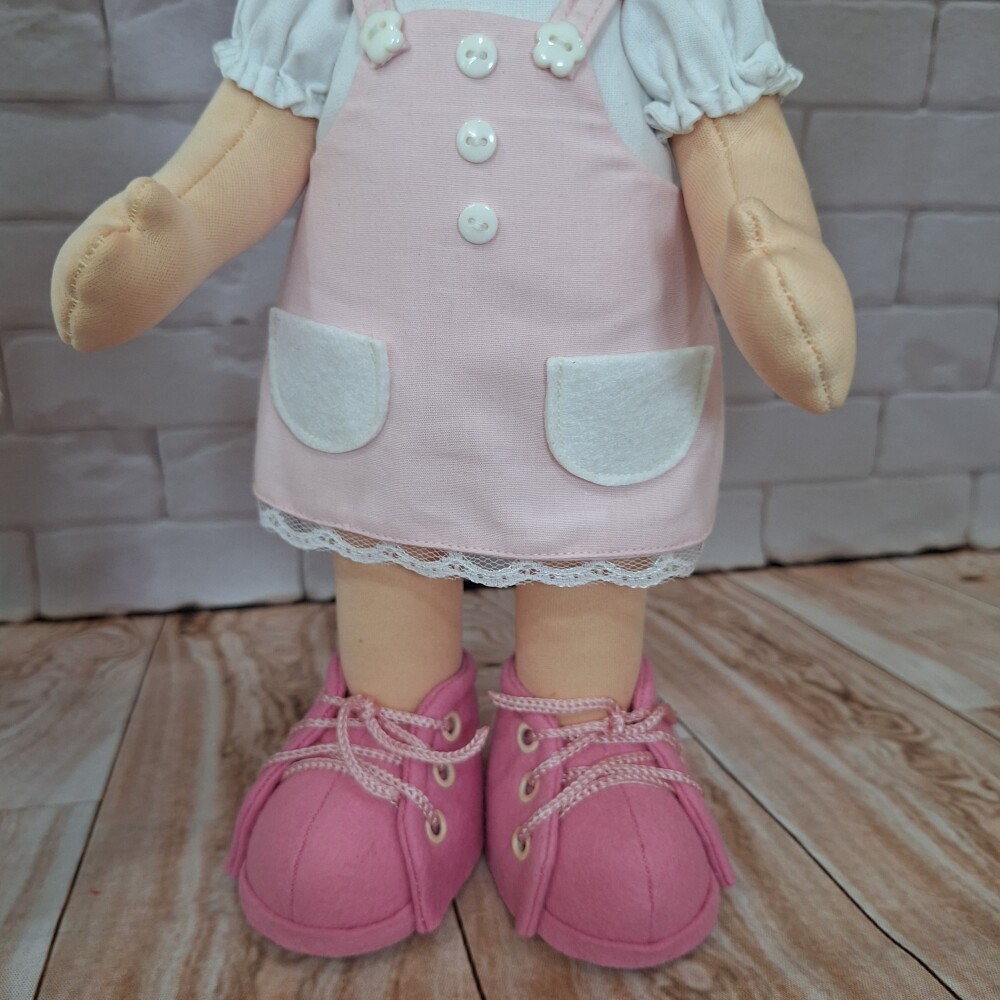 Menina Afetiva Minnie Rosa