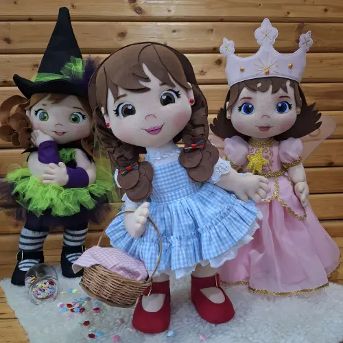 Coleção o Magico de Oz em Feltro e Malha