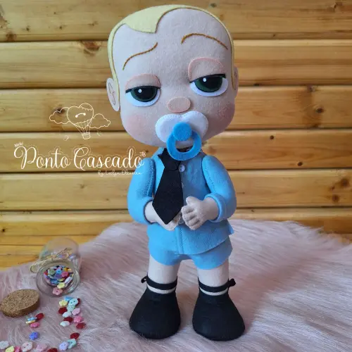 Poderoso Chefinho em Feltro e Malha