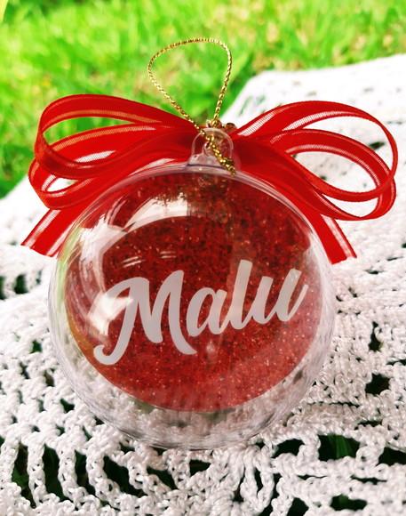 Bolinha de Natal Personalizada