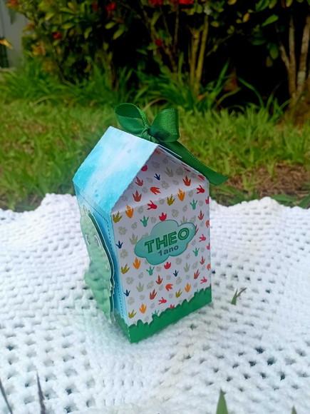 Caixa Milk 3d Dinossauro Baby