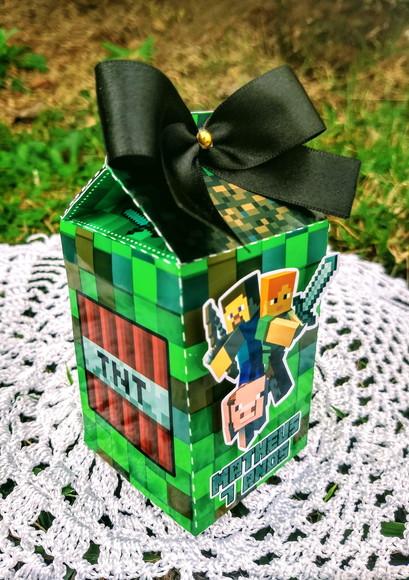 Caixa Milk Minecraft