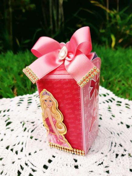 Caixa Milk Personalizada Barbie
