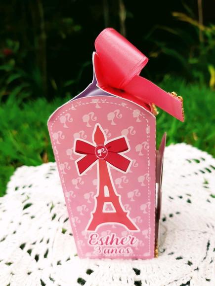 Caixa Milk Personalizada Barbie