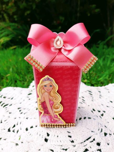 Caixa Milk Personalizada Barbie