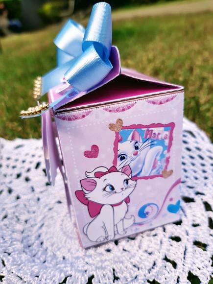 Caixa milk personalizada Gata Marie