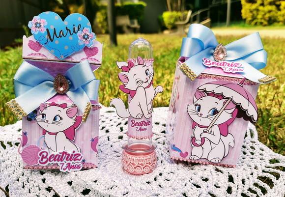 Caixa milk personalizada Gata Marie