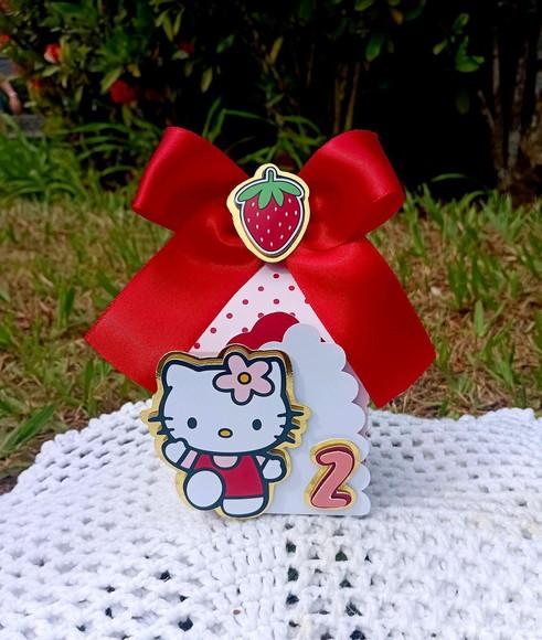 Caixa Milk Personalizada Hello Kity