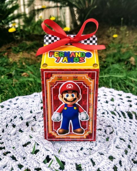 Caixa Milk Super Mario