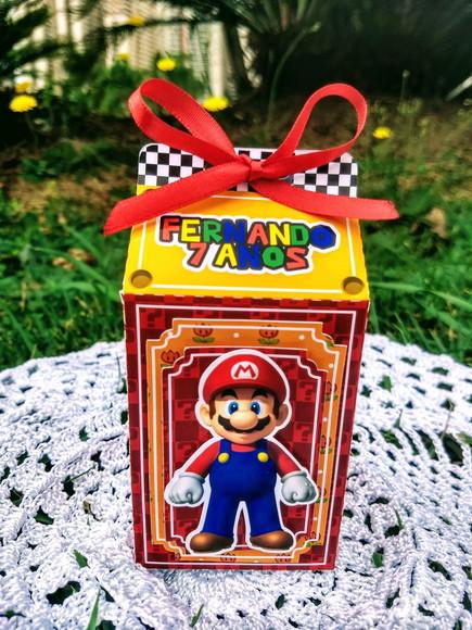 Caixa Milk Super Mario