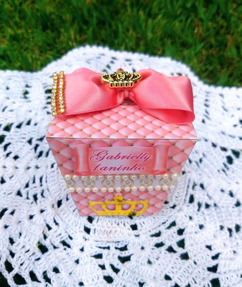 Caixa Sushi Personalizada Princesa Realeza
