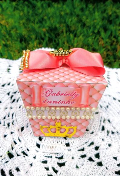 Caixa Sushi Personalizada Princesa Realeza