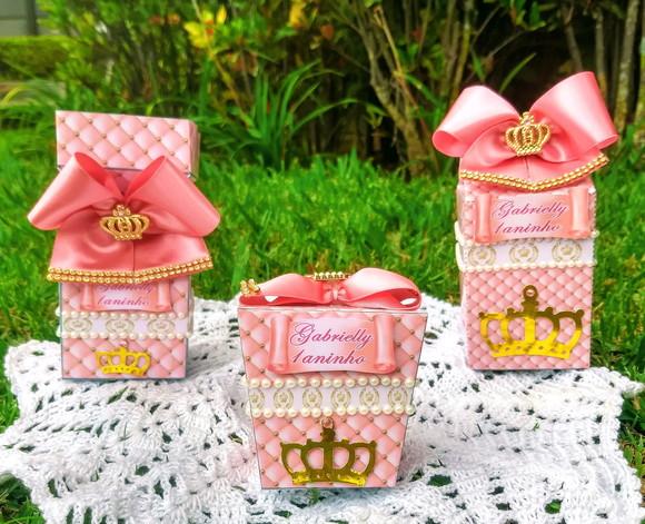 Kit Festa Princesa Realeza Rosa