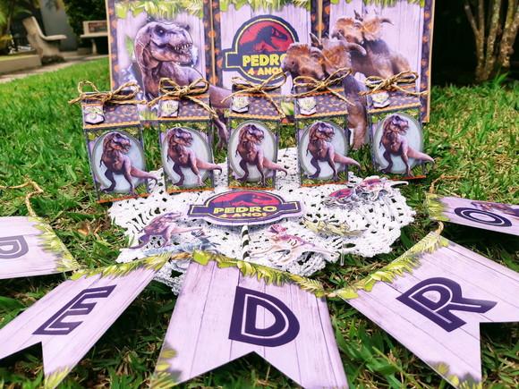 Kit Festa um só bolinho Dinossauro