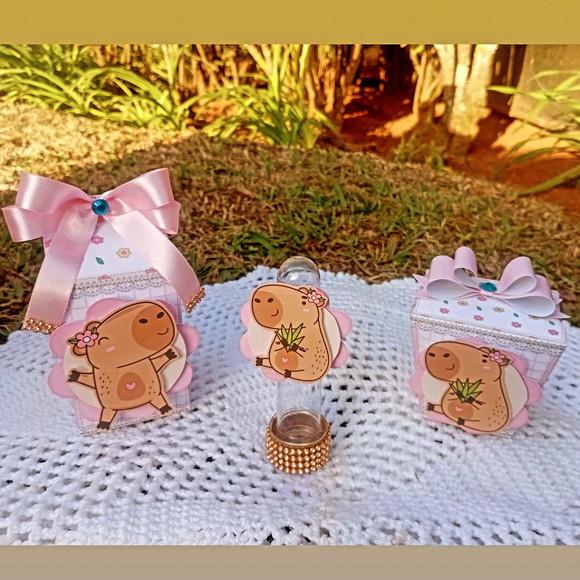 Kit Lembrancinhas Capivara