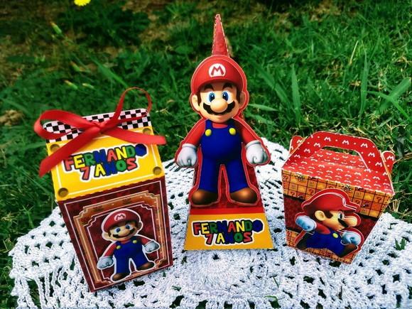 Kit Lembrancinhas Mario Bros