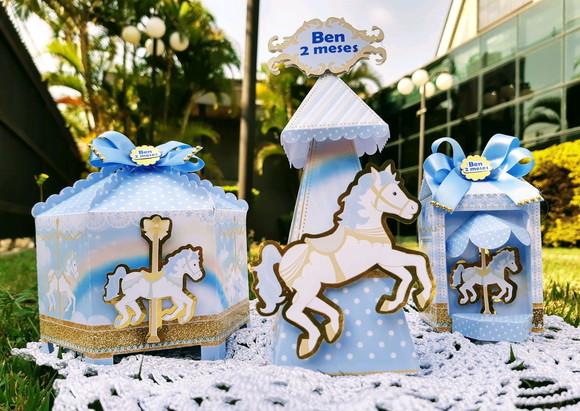 Kit Lembrancinhas Personalizadas Carrossel