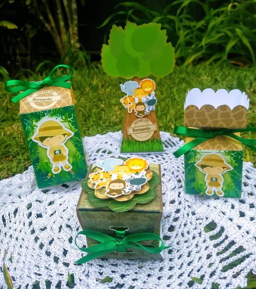 Kit Lembrancinhas personalizadas Safari