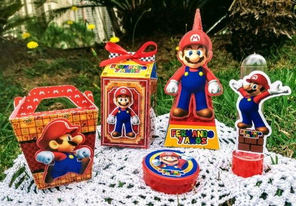 Kit Lembrancinhas Super Mario