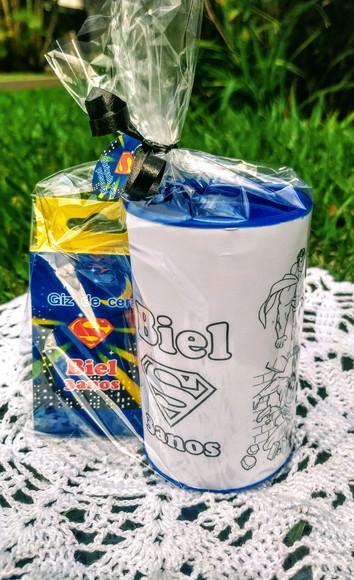 Lembrancinha para Colorir Superman