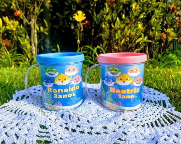 Lembrancinhas Caneca Baby Shark