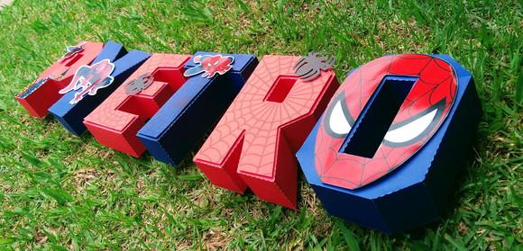 Letras Papel 3d