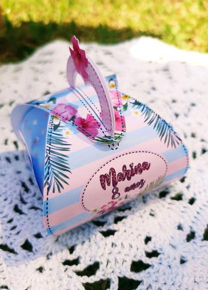 Porta Bem Casado Flamingo