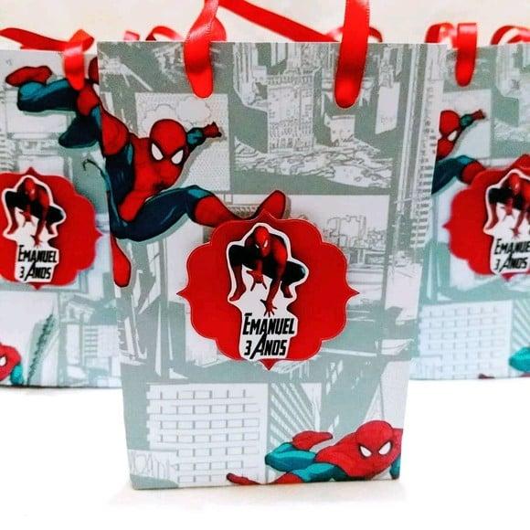 Sacola Homem Aranha