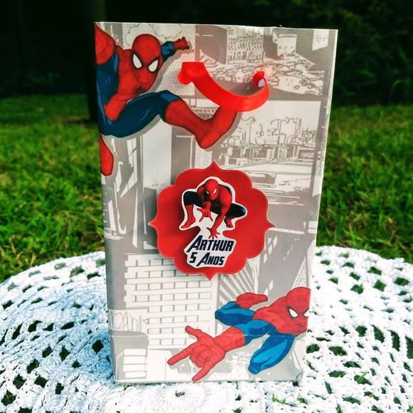Sacola Homem Aranha