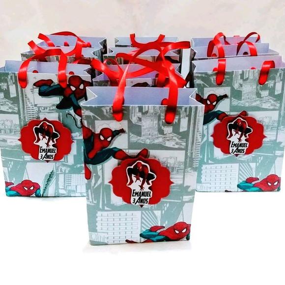Sacola Homem Aranha