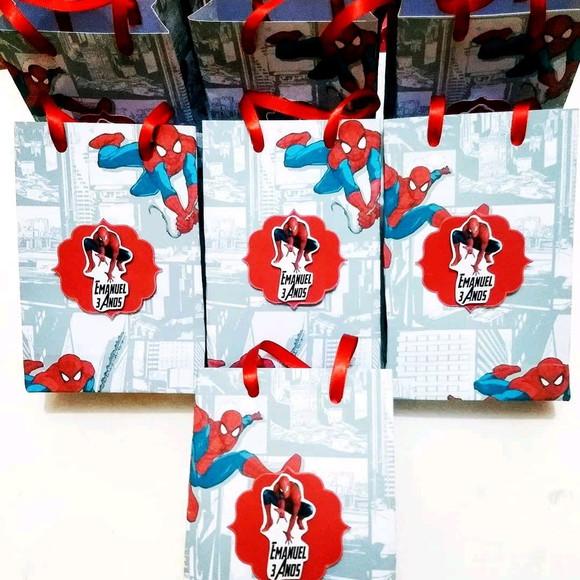 Sacola Homem Aranha