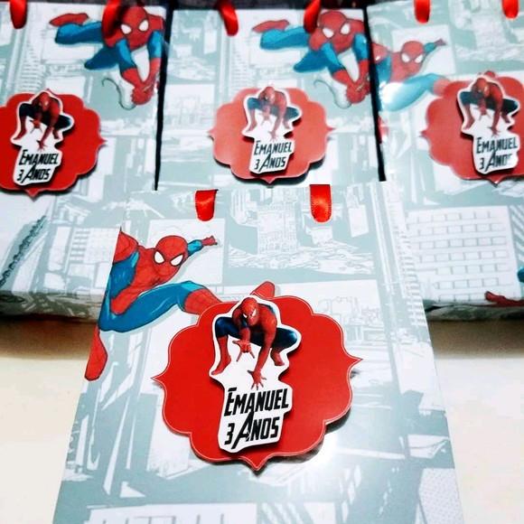Sacola Homem Aranha