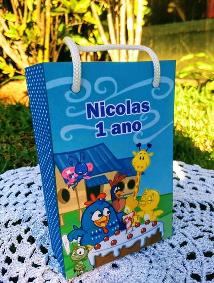 Sacolinha Galinha Pintadinha