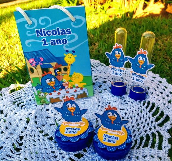 Sacolinha Galinha Pintadinha