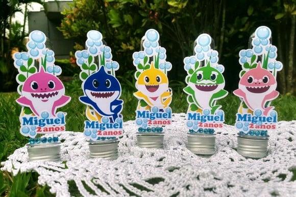 Tubete Personalizado Baby Shark