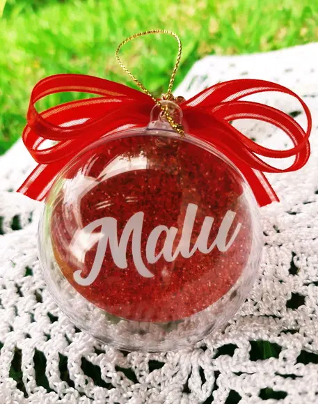 Bolinha de Natal Personalizada