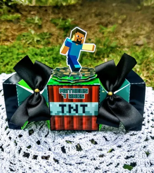 Caixa Bala Minecraft