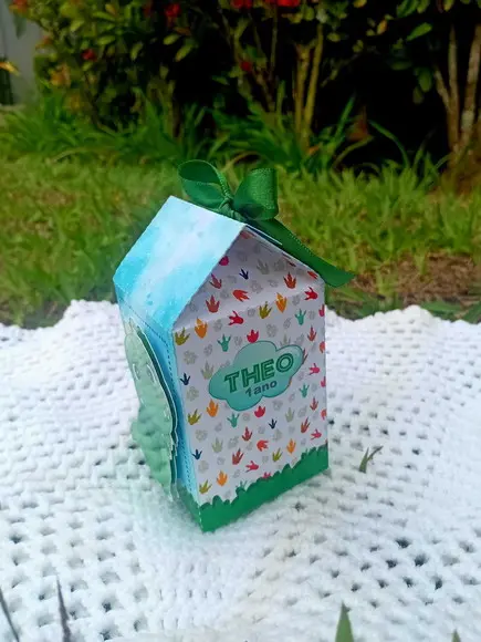 Caixa Milk 3d Dinossauro Baby