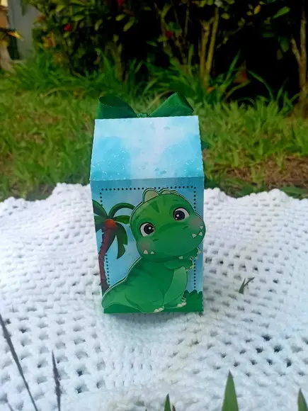 Caixa Milk 3d Dinossauro Baby