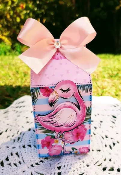 Caixa Milk Flamingo