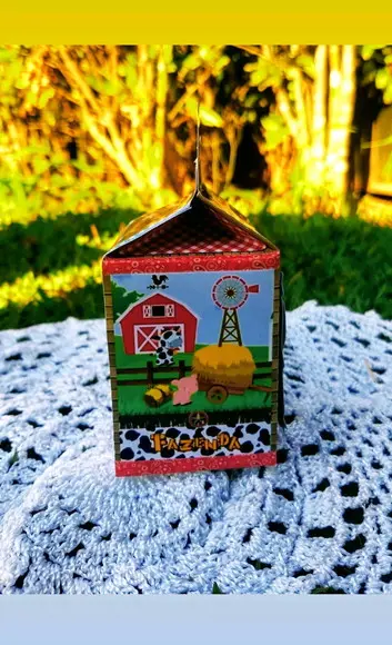 Caixa Milk Fazendinha