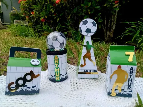 Caixa Milk Futebol Luxo