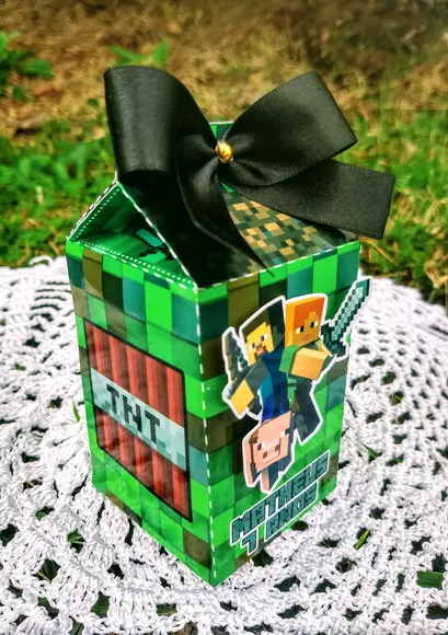 Caixa Milk Minecraft